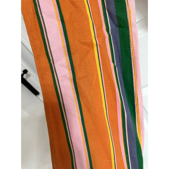π Free People La Paz Striped Cropped Pants β Orange Multi | Size 2 | Retro Boh0 - Picture 5 of 6
